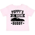 thumbnail image 3 of Inktastic Poppy's Lil' Racing Buddy with Car Silhouette Boys or Girls Toddler T-Shirt, 3 of 5