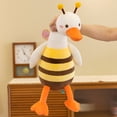 thumbnail image 2 of ICQOVD Goose Plush Cushion Transformable Decorative Pillow Tool, 2 of 6