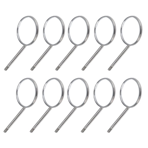 Espejo de inspección dental NikouMX 10 piezas Tipo 4 dientes