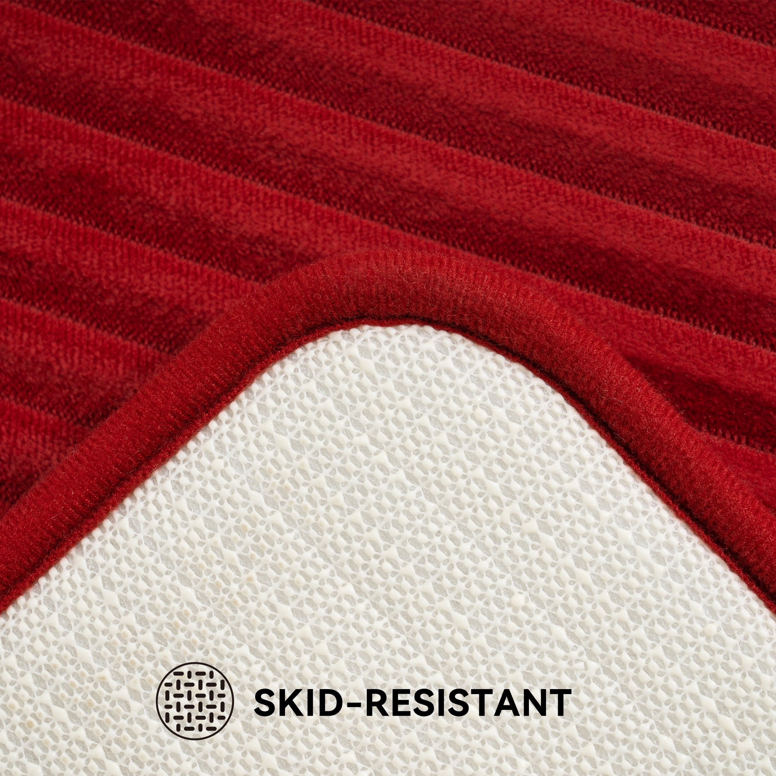 Mainstays Red Performance Foam 20"x 32" Bath Rug
