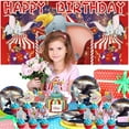 thumbnail image 3 of Dumbo Balloons Party Supplies Decorations Plates Banner Cake Topper Tableware Birthday Decor, 3 of 7