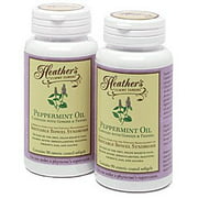 Heathers Tummy Tamers Peppermint Oil Capsules For IBS Enteric Coated 90ct 2Pack