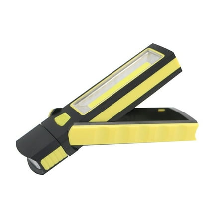 

1PCS Super Bright Adjustable COB LED Work Light Inspection Lamp Hand Torch Magnetic Camping Tent Lantern With Hook Magnet