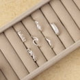 thumbnail image 3 of Amberta Adjustable 925 Sterling Silver Toe Ring for Women | Wave Hearts Flower Dolphin Crown Leaf Boho Foot Jewelry: Dolphin Toe Ring, 3 of 6