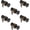 Matt Black, variant on 3 Pack Matte Black Door Knobs,Interior Door Knob with Lock,Coastal Style Door knob for Privacy and Bedroom (Bath or Privacy)