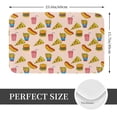 thumbnail image 2 of Kdxio Hamburger Pizza Coke,16" x 24", Non-Slip Front Door Mats,Outdoor Welcome Mat Washable, 2 of 9