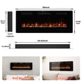 thumbnail image 7 of Whifea 50 inch Electric Fireplace Wall Mounted Heater with Adjustable Flame Colors, Touch & Remote Control, 7 of 7