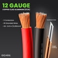 thumbnail image 3 of Cable de altavoz GearIt, calibre 12, 30,48 m, con marcadores de pie y polaridad, 3 of 8