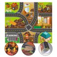 thumbnail image 4 of Jiakora Construction Vehicle Toy Set, 38Pcs, with Play Mat, Construction Worker, Road Signs, Dump Trucks, Excavator, Cement Mixer Trucks, Crane, Toy Gift for Age 3-9 Kids Boys & Girls, 4 of 10