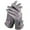 Style B - Gray, variant on Gustave Women Leather Touch Screen Gloves Thermal Lining Faux Fur Cuffs Motorcycle Driving Winter Warm Gloves Full Finger Mitten "Black"