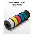 thumbnail image 4 of Cable trenzado NAOEVO, calibre 10, 55 m, 6 colores, 9 m cada bobina, 4 of 7