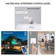 thumbnail image 3 of Mistaha Wireless Wi-Fi Smart Switch Light Switch Push Button ZigBee Switch Voice Control, Smart Life APP Control, Touch Control Compatible with Home Schedule, Timer, Countdown Needs Neutral Wire, 3 of 8