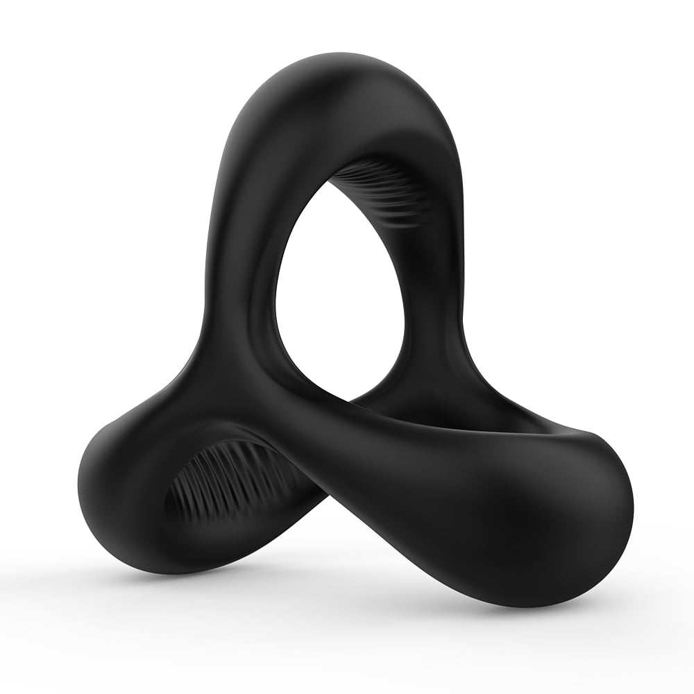 DARZU Silicone Penis Ring for Men, 3 in 1 Ultra Soft Penis Ring Couple Adult Sex Toys for Erection Enhancing hq pic