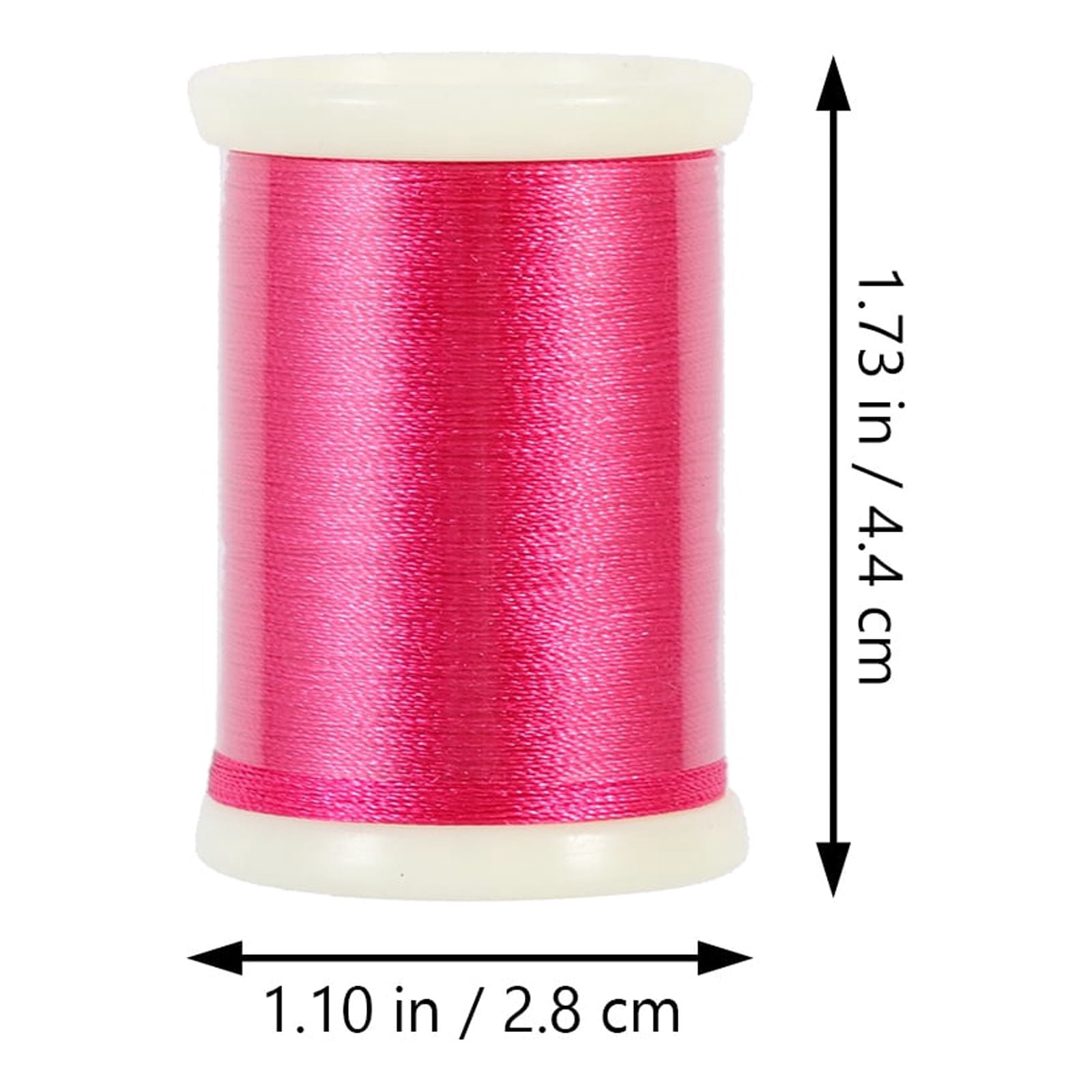 WHAMVOX 40 Rolls Sewing Products Embroidery Thread Kit Assorted Color Diy Cross-stitch Quilting 1.7x1.1in
