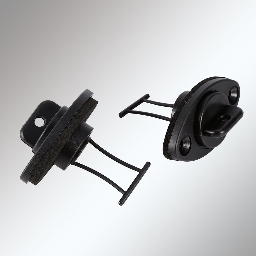 WALFRONT Universal Drain Plug Kit 2 Plugs Bung w/ Screws for Canoe Boat