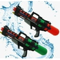 thumbnail image 2 of Ultra Water Blaster High Capacity Pump Action Water Gun Toy For Beach, Swimming Pool, Water Games (Red), 2 of 9