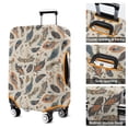 thumbnail image 5 of Stretch Luggage Cover L(25-28in)– Elastic Travel Suitcase Protector with Handle Openings & Bottom Closure, Washable Polyester Spandex Cover for 18"-32" Suitcases, S/M/L/XL Size, 5 of 6