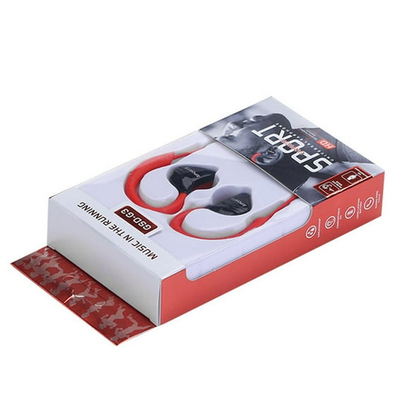 QJUHUNG Wired Sports Earbuds Over Ear Headphones for Workout Gym