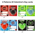 thumbnail image 2 of Joyfy 28 Packs Valentines Day Gift Set for Kids, Valentines Day Cards with Fidget Spinners, Hand Finger Spinner Fidget Toys for Kids Adult Party Favors, 2 of 8