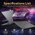 thumbnail image 3 of Lenovo IdeaPad Flex 5i 14" WUXGA Touch 2-in-1 Laptop, Intel i5-1235U, 8GB LPDDR4X, 672GB Storage (512GB SSD + 160GB Docking Station Set), Backlit Keyboard, Fingerprint Reader,Win 11, Gray, 3 of 9