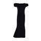 thumbnail image 2 of Ropa femenina a escala 1/6 para figura de acción de 12 pulgadas, disfraz de manga corta, bodycon Negro, 2 of 9