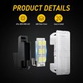 thumbnail image 4 of 2pcs 1.8W 12V 200lm Reemplazo LED Atmosphere Car Light para Tesla Model S 3 X Y Ndcxsfigh Accesorios para autos y motos, 4 of 8