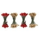thumbnail image 1 of 200 piezas de frambuesa artificial, bayas artificiales, bayas de frutas falsas para manualidades Dorado rojo oscuro, 1 of 9