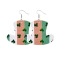 thumbnail image 2 of Jusqu'à 65 % de Rabais sur les Boucles d'Oreilles St. Patrick Vertes en Forme de Goutte Bijoux Cadeau de Vacances pour Femme Collier Bagues Boucles d'Oreilles Bijoux en Liquidation, 2 of 2