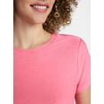 thumbnail image 3 of Athletic Works Women's and Women's ButterCore Tee with Silvadur Finish, Sizes XS-4X, 3 of 6