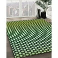 thumbnail image 3 of Ahgly Company Machine Washable Indoor Rectangle Transitional Green Area Rugs, 5' x 8', 3 of 7