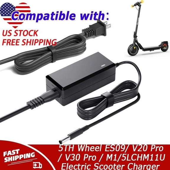 42V Charger Compatible with 5TH  ES09/ V20 Pro/ V30 Pro / M1/5LCHM11U