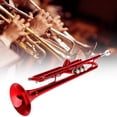 thumbnail image 2 of Brass Trumpet, Trumpet,   Beautiful Appearance For Instrument Lovers Christmas Gifts, 2 of 8