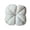 White, variant on Flower Pillow, Velvet Flower Shaped Pillow for Couch Bed Chair Sofa, Home Decor Floor Seating Cushion Cute Throw Pillows for Living Room Bedroom (Gray)