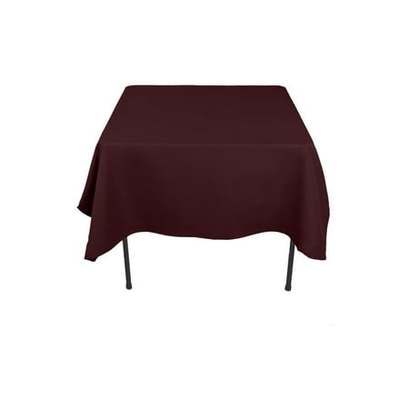 

Tablecloth Polyester Square 90 Inch Burgundy By Broward Linens