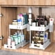 thumbnail image 2 of 2 Organizadores Debajo del Fregadero Con Cajón Extraíble, Accesorios para Baño, Estante de Almacenamiento Con 4 Ganchos para Baño y Cocina, 2 of 7