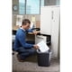 thumbnail image 5 of Bote de basura Rubbermaid Commercial de 12,3 litros y 3,25 galones, negro, 5 of 6