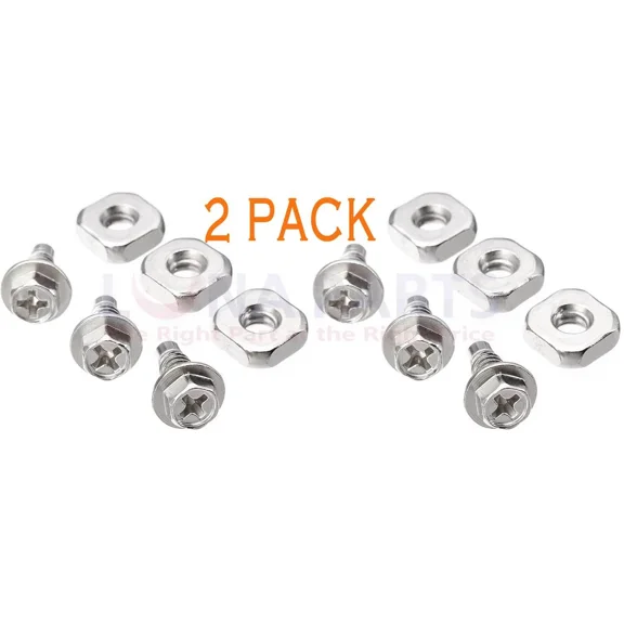 KNACK- 279393 Dryer Terminal Block Screw Kits 2 Pack Ap3020386 Ps334188