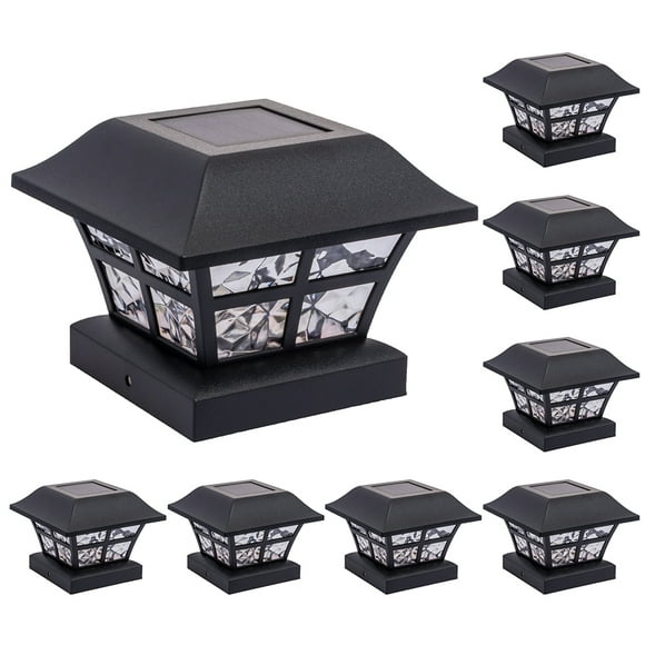 4X4 Solar Post Lights
