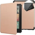thumbnail image 7 of for Kindle Paperwhite 12th Gen 2024 / Paperwhite Signature Edition 12th Gen 2024 / Colorsoft Signature Edition 1st Gen 2024 Case, PU Leather Case with Soft TPU Back Cover, Auto Sleep/Wake, Rosegold, 7 of 7