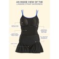 thumbnail image 4 of Swimsuits for All Women's Plus Size Lingerie Strap Swimdress, 4 of 4
