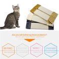 thumbnail image 2 of Cat Scratching Hanging Scratcher Mounted /Wall Corner Foldable Pet Sisal Scratcher - Yellow, 2 of 9