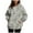 Green, variant on VEKDONE Fall Long Sleeve Hooded Sweatshirt Fashion Maple Leaf Print Hoodies with Pockets Oversized Loose Fit Long Sleeve Pullover Sweatshirts