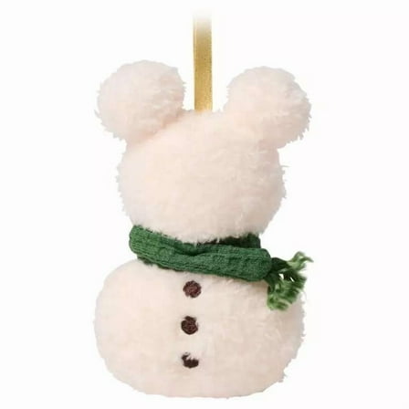 Disney Mickey Mouse Snowman Plush Ornament