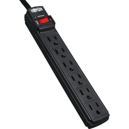 UPC: 0037332166784 | Tripp Lite TLP6B 6-Outlet  6ft. cord Surge Protector