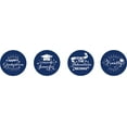 thumbnail image 2 of Darling Souvenir DIY 190 Pcs Graduation Theme Stickers for chocolate Candy Labels-Blue, 2 of 2