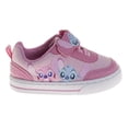 thumbnail image 2 of Disney Stitch Design Sneakers Girls - Adorable Cute Alien Casual Style Easy On/Off Durable Tread (Infant/Toddler) - Pink, Size: 9, 2 of 5