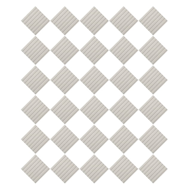 TABLETREANDS 30Ud Paneles Decorativos Pared Autoadhesivos Pet Con Madera Gris Oscuro