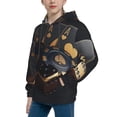 thumbnail image 2 of Daiia Casino Cards Poker for Boys Fashion Hoodies & Sweatshirts with Kangaroo Pocket,Hooded Sweatshirt for Kid, Breathable& Moisture Wicking-Large, 2 of 6