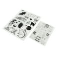 thumbnail image 2 of Clear Stamps, Decorative Stamps Transparent Safe Reliable   For Diaries For Envelopes For Greeting Cards, 2 of 8