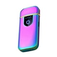 thumbnail image 2 of USB Rechargeable Flameless Electric Lighter with Double Arc Ignition, Windproof, Portable, Slim Design for Outdoor Use, Camping, Hiking - Elegant Gift Box, Multiple Colors Available, 2 of 5
